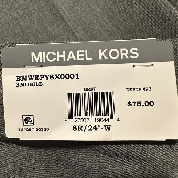 NWT Michael Kors Gray Dress Pants Boys 8 - Picture 5 of 7